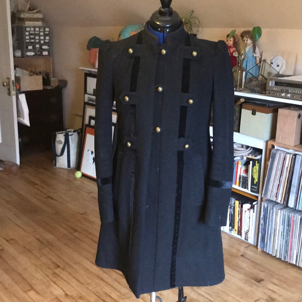 Marc Jacobs military-inspired coat AS IS